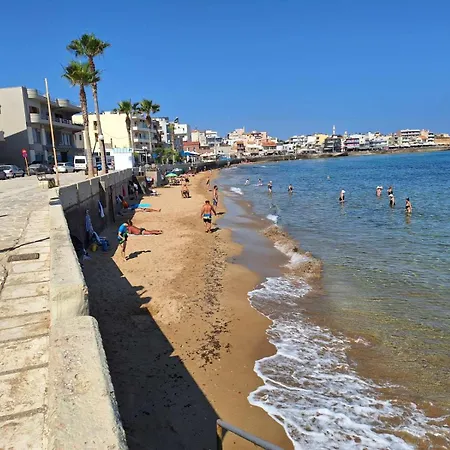 Blue Balcony - Boutique Beachfront With Private Parking Spot Near Chania Old Harbor