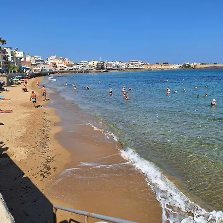 Villa Blue Balcony - Boutique Beachfront With Private Parking Spot Near Chania Old Harbor *