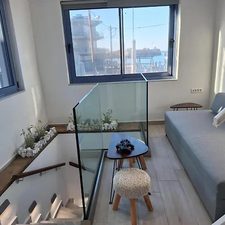 Blue Balcony - Boutique Beachfront With Private Parking Spot Near Chania Old Harbor Villa Chania (Crete)